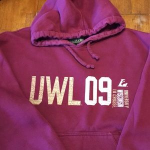 University of Wisconsin-La Crosse Maroon Hoodie M